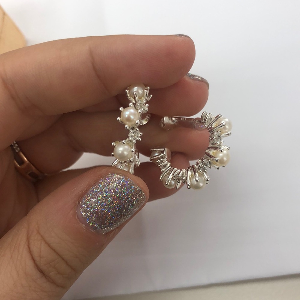 Sterling silver earrings